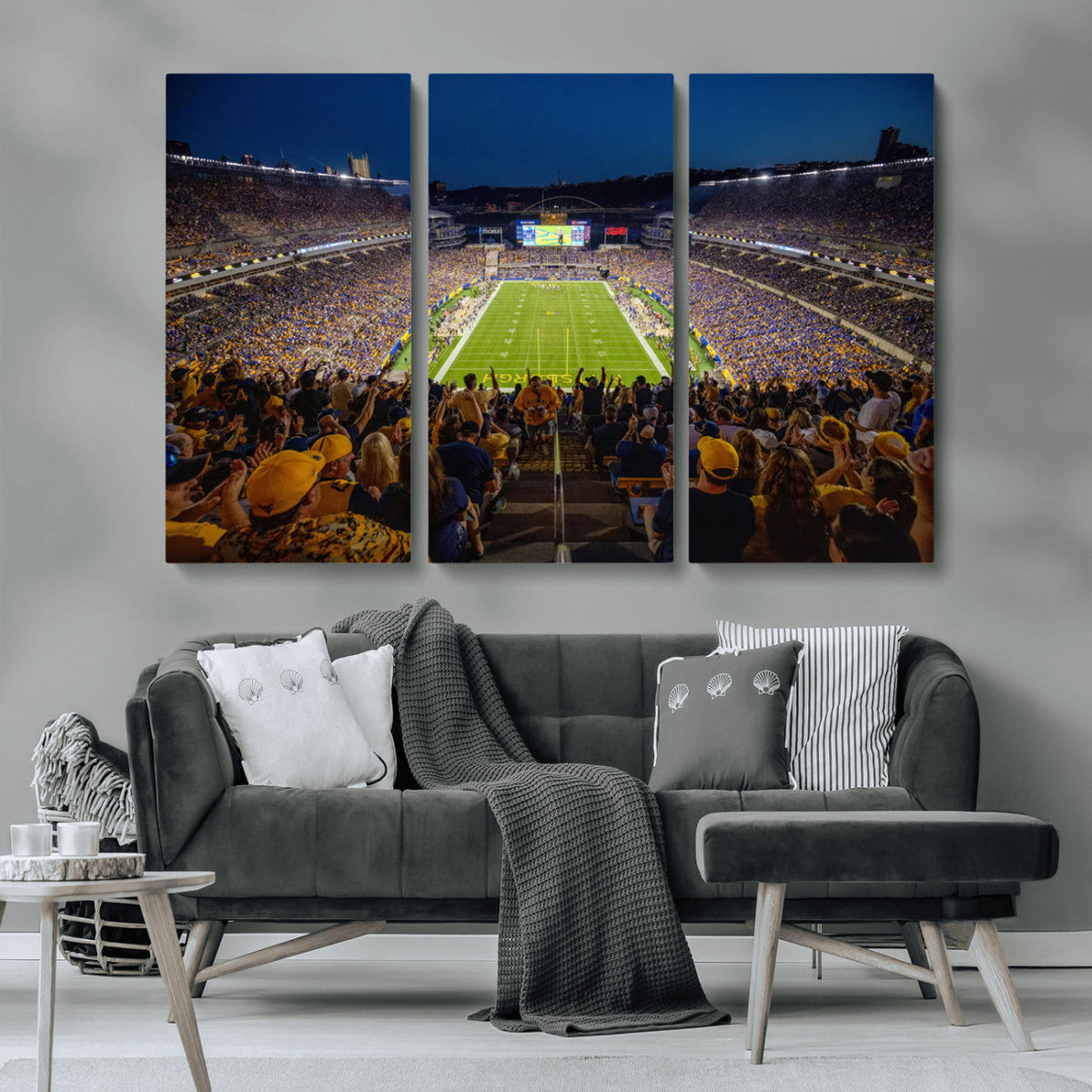 Pittsburgh Panthers Football Team Print - Pittsburgh