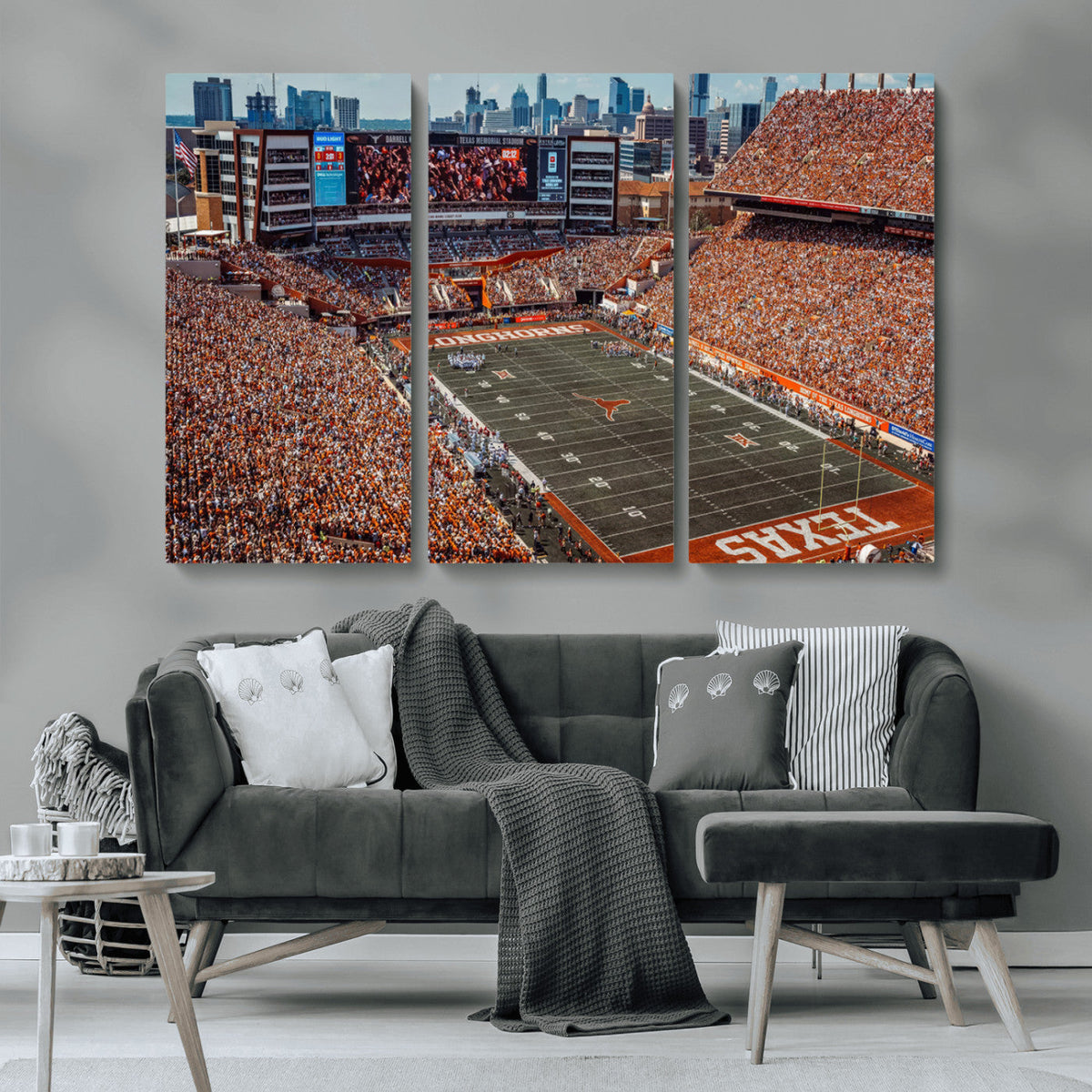 University of Texas Longhorns Football Team Print - Austin