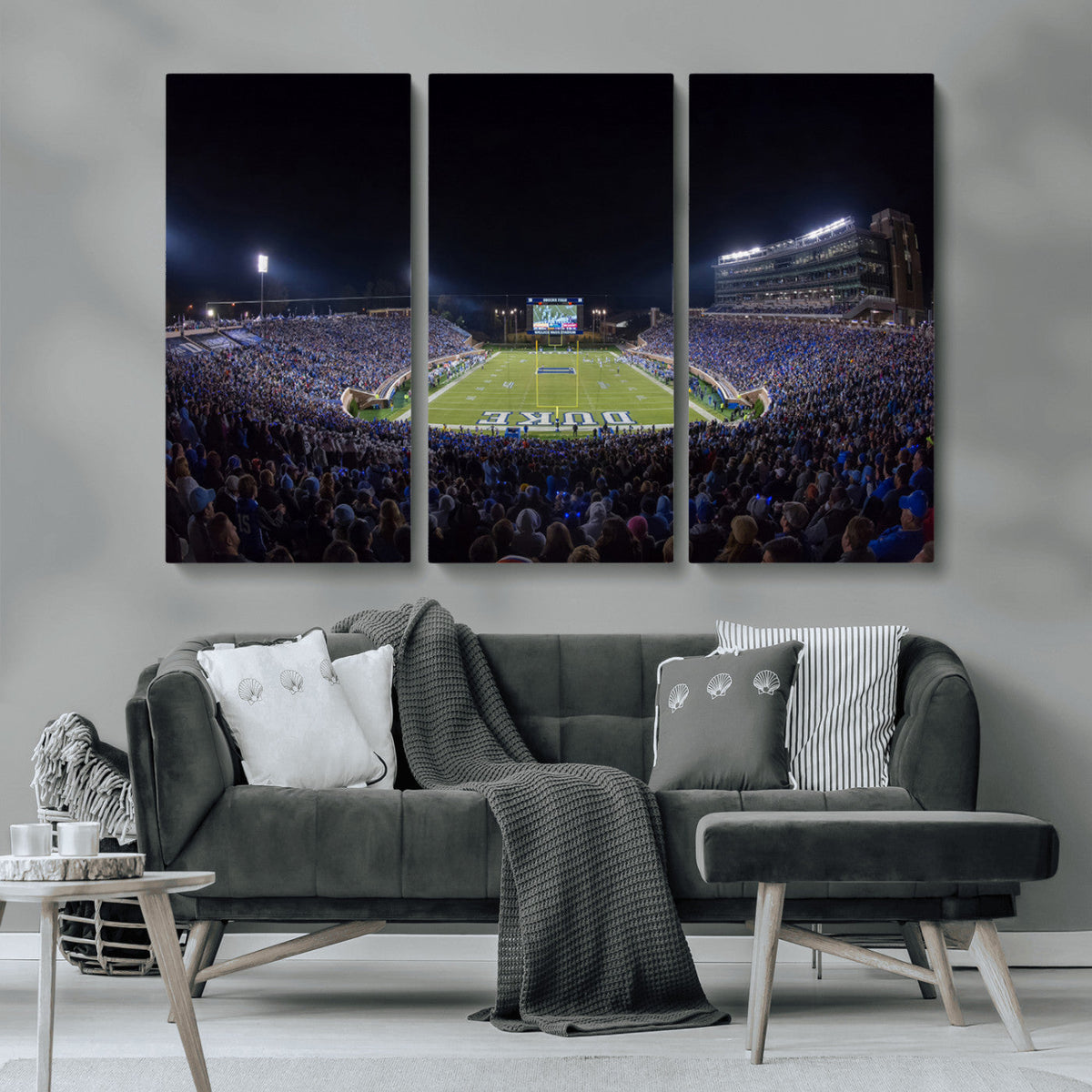 Duke University Blue Devils Football Team Print - Durham