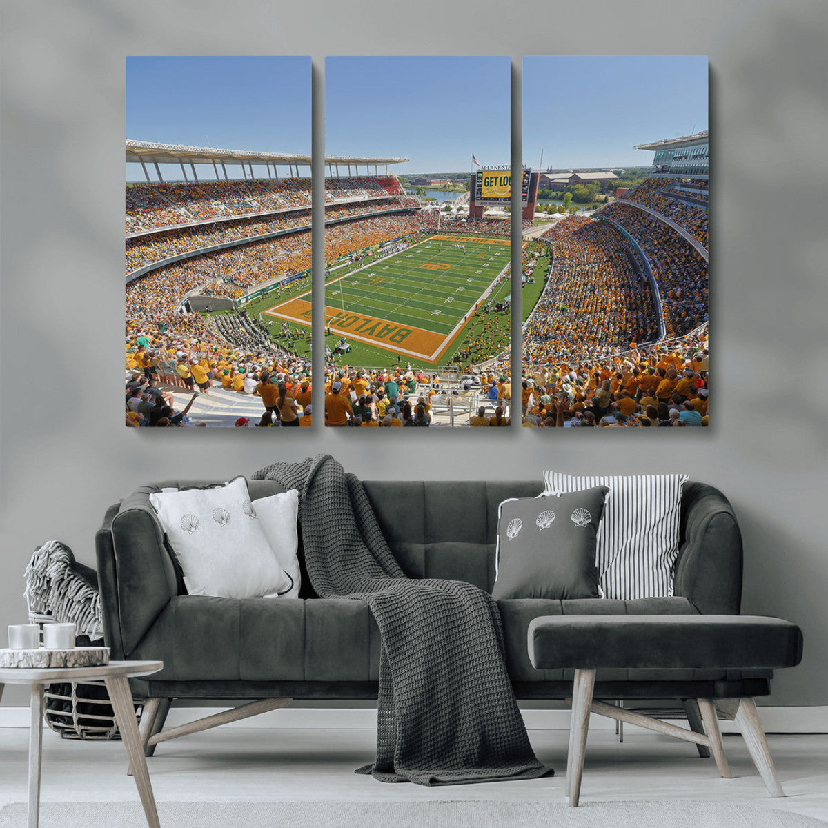 Baylor University Bears Football Team Print - Waco McLane