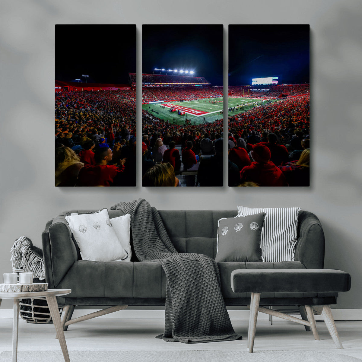 Rutgers Scarlet Knights Football Team Print - SHI Stadium,