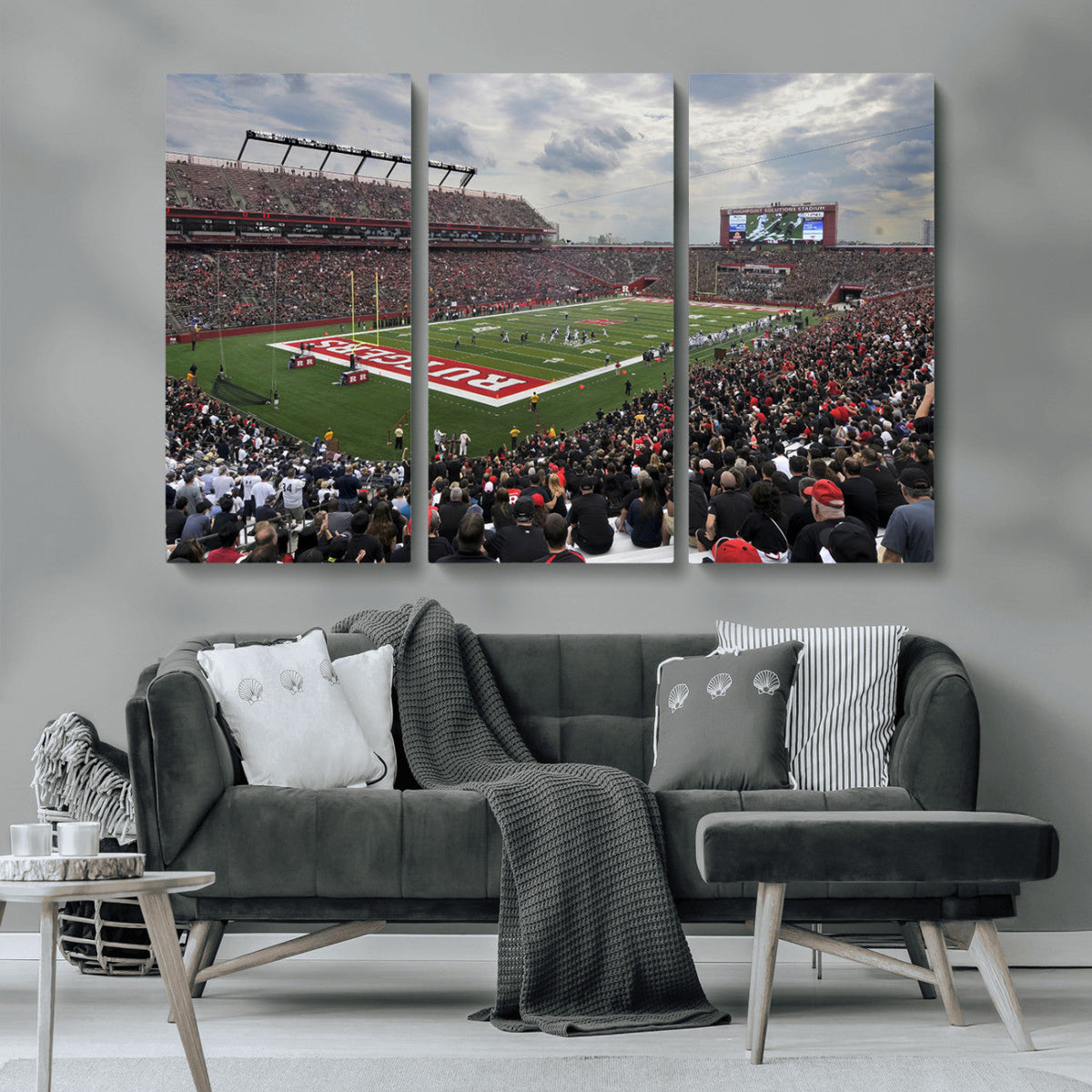 Rutgers Scarlet Knights Football Team Print - SHI Stadium,