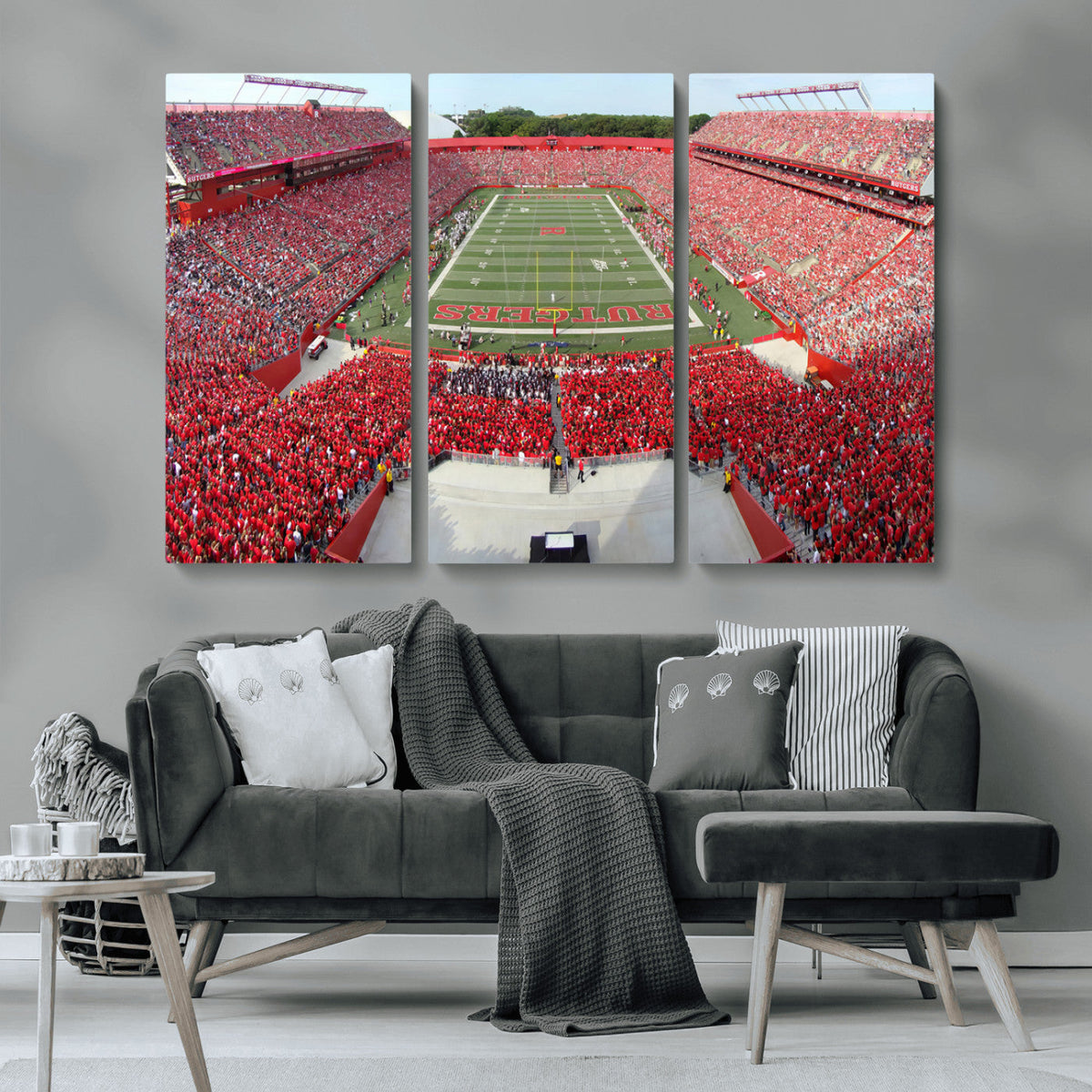Rutgers Scarlet Knights Football Team Print - Piscataway SHI