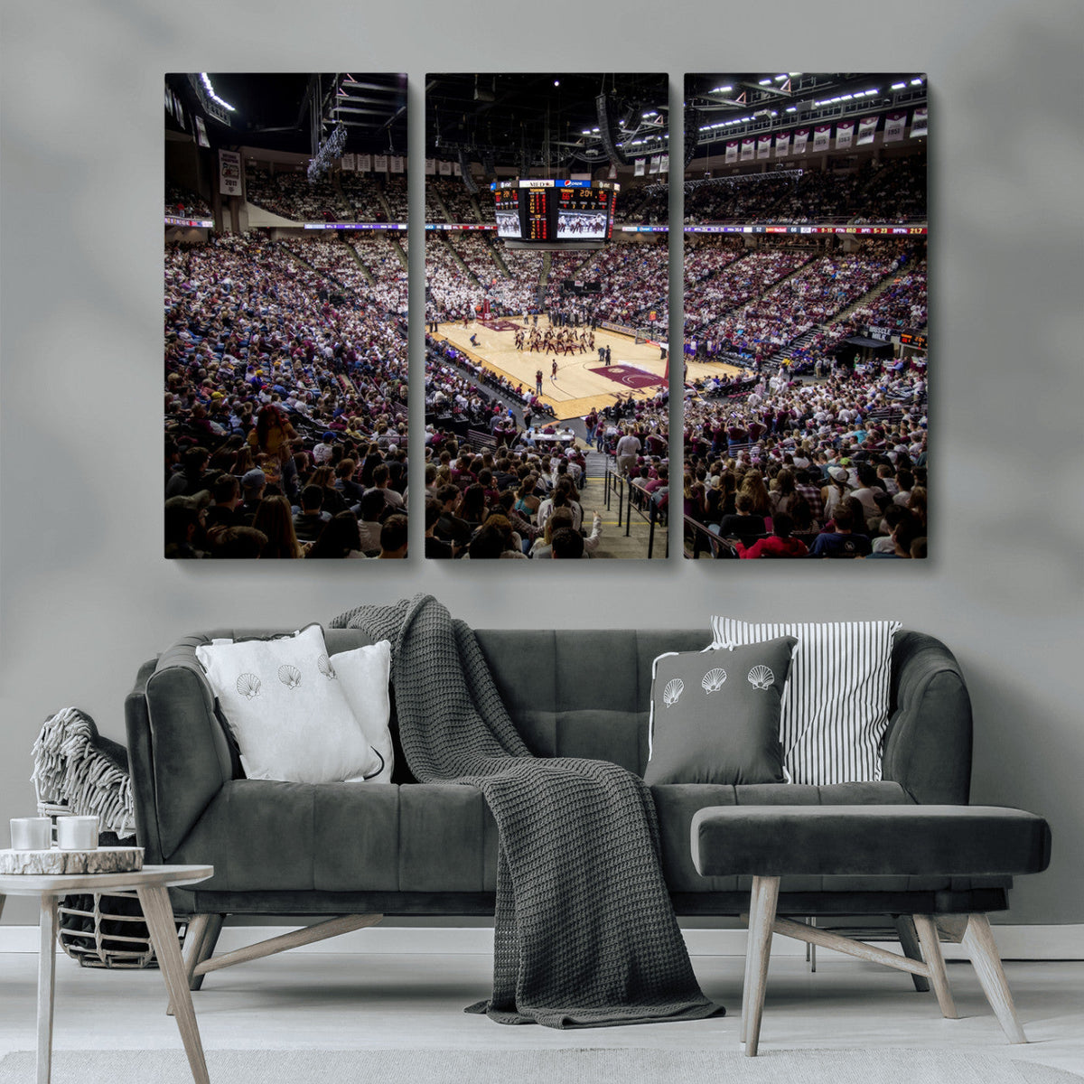 University of Nebraska Cornhuskers Basketball Team Print -