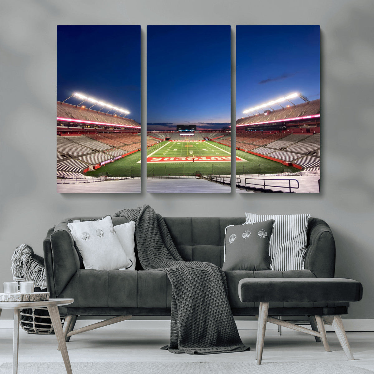 Rutgers Scarlet Knights Football Team Print - Piscataway SHI