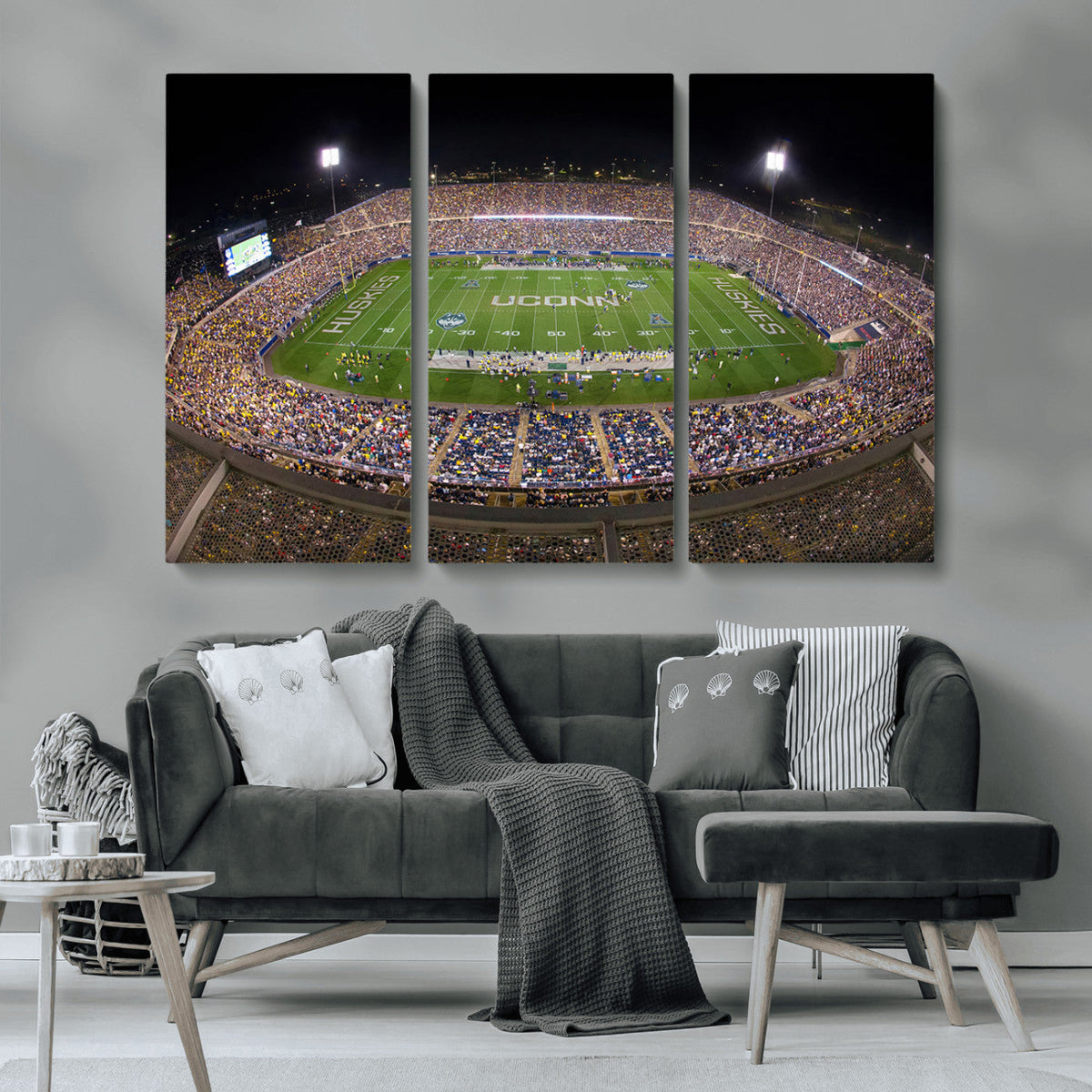 The University of Connecticut UCONN Huskies Football Team