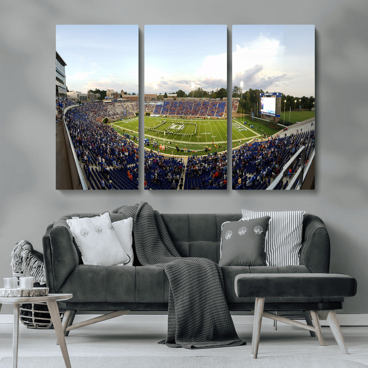 The Duke University Blue Devils Football Team Print - Durham