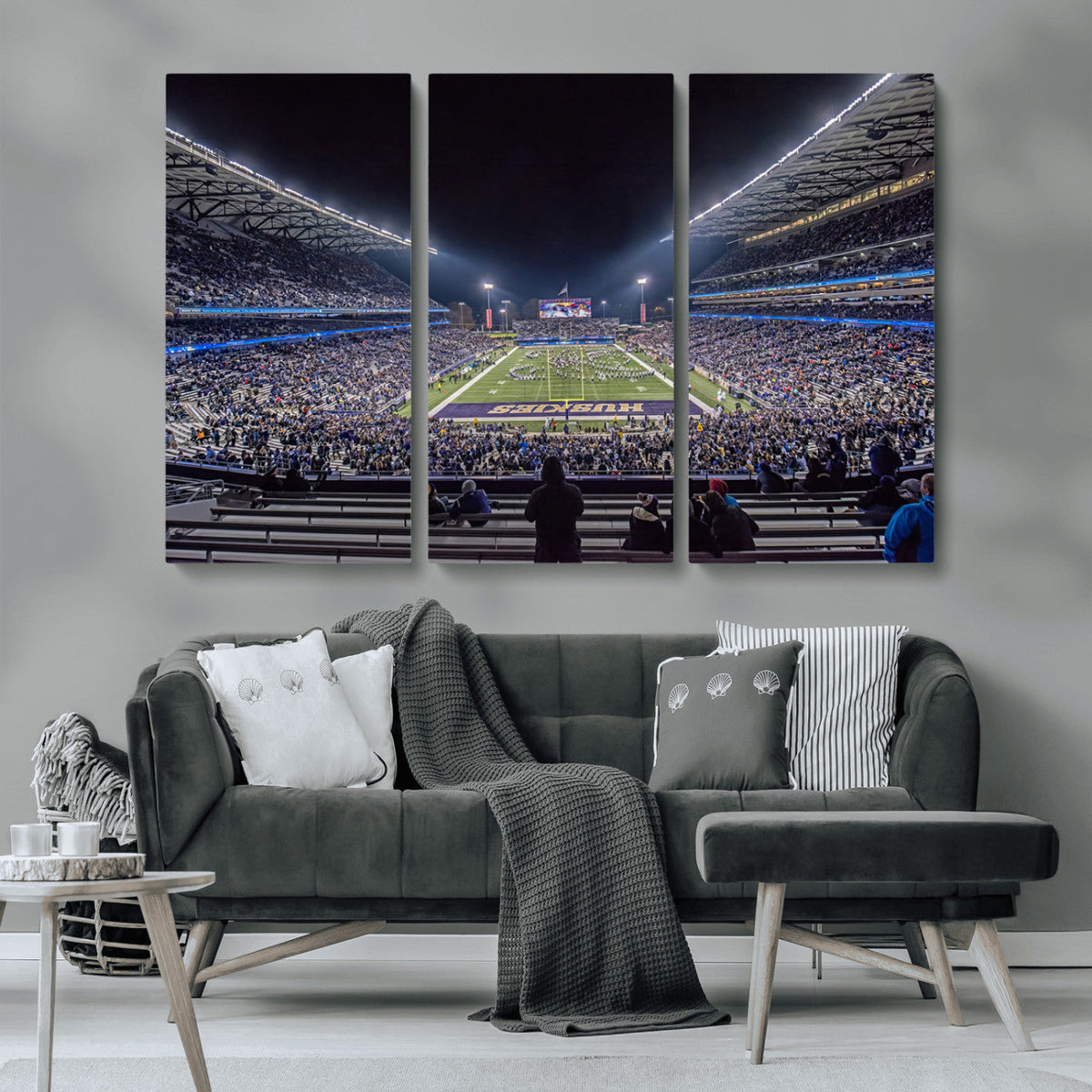The University of Washington Huskies Football Team Print -