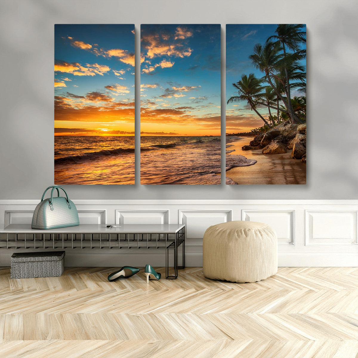 Sunset Wall Art Canvas Print