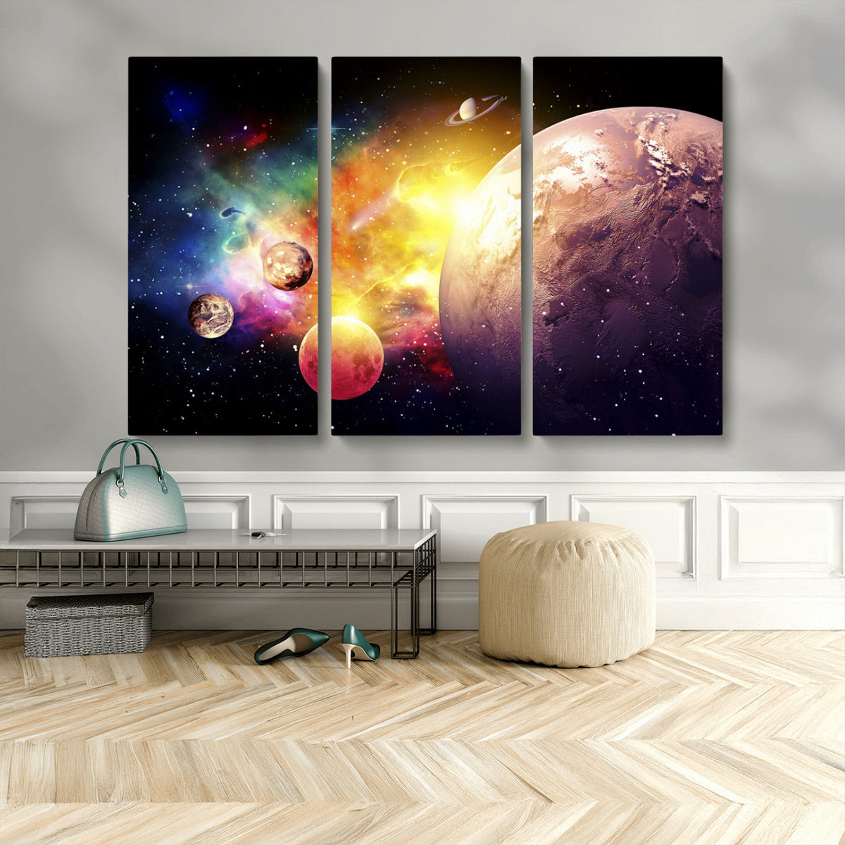 Space and Galaxy Canvas Print