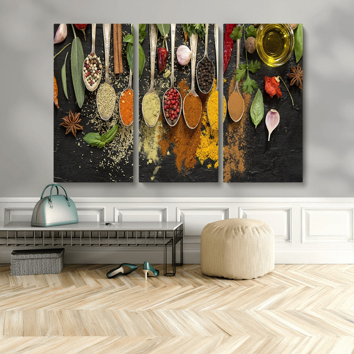 Spices Wall Art Canvas Print