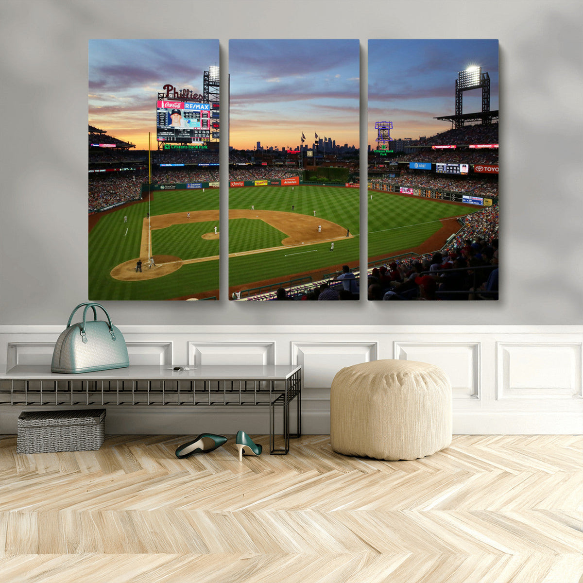 Citizens Bank Park Philadelphia Phillies Wall Art Canvas |
