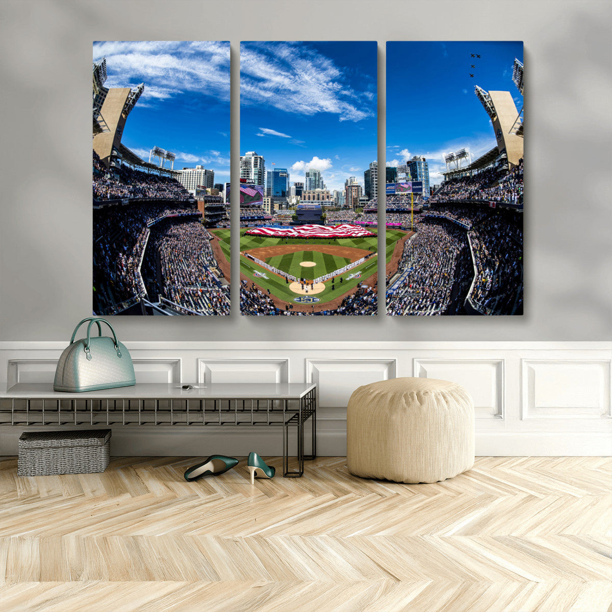 San Diego Padres Baseball Team Print - Petco Park Stadium