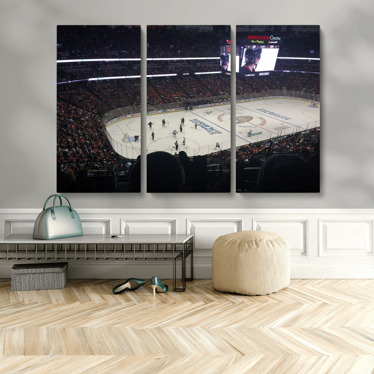Honda Center California Anaheim Ducks Hockey Stadium Wall