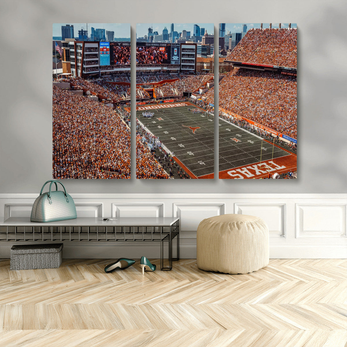 University of Texas Longhorns Football Team Print - Austin