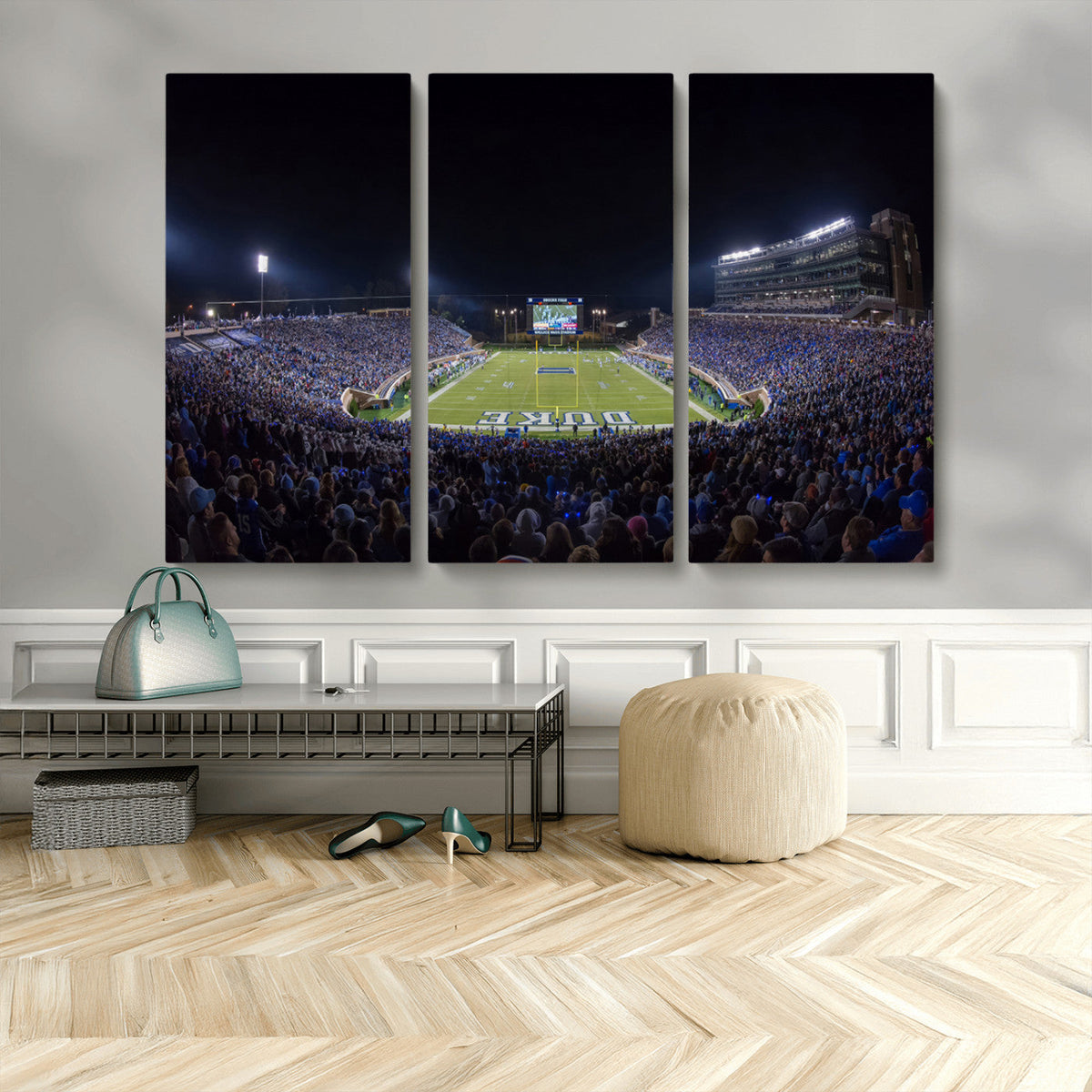 Duke University Blue Devils Football Team Print - Durham