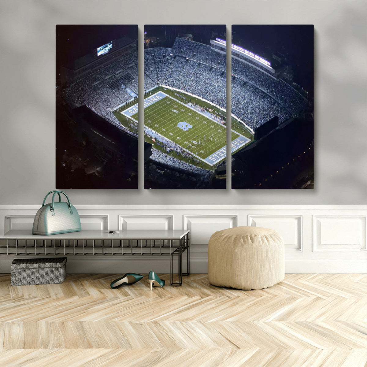 University of North Carolina Tar Heels Football Team Print -