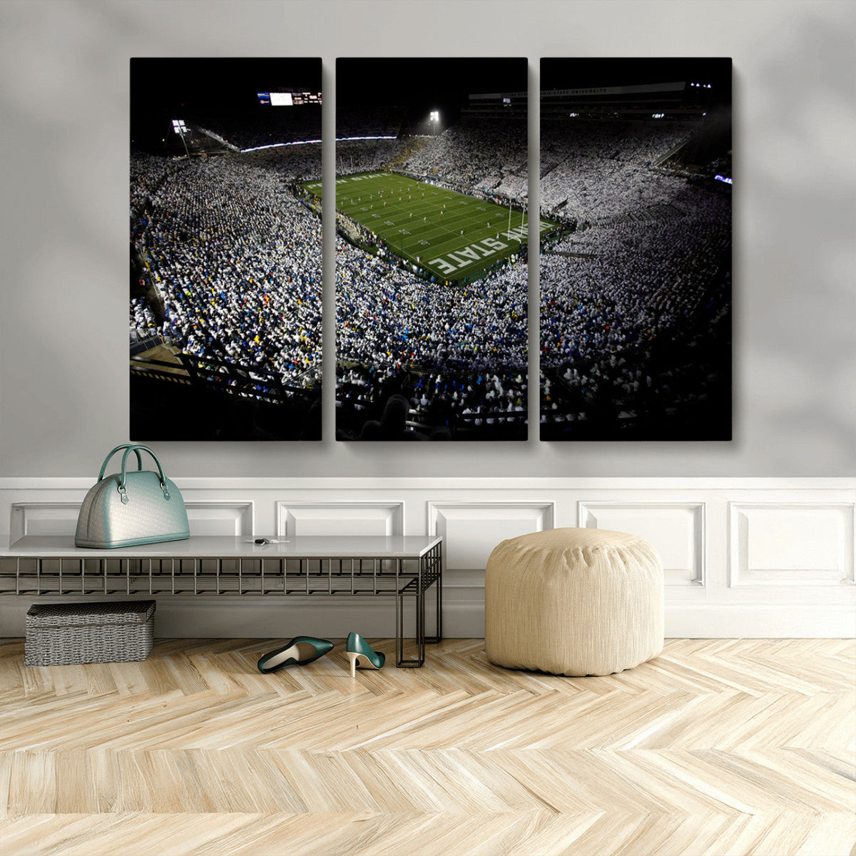 Penn State Football Stadium Wall Art - Beaver Stadium Canvas