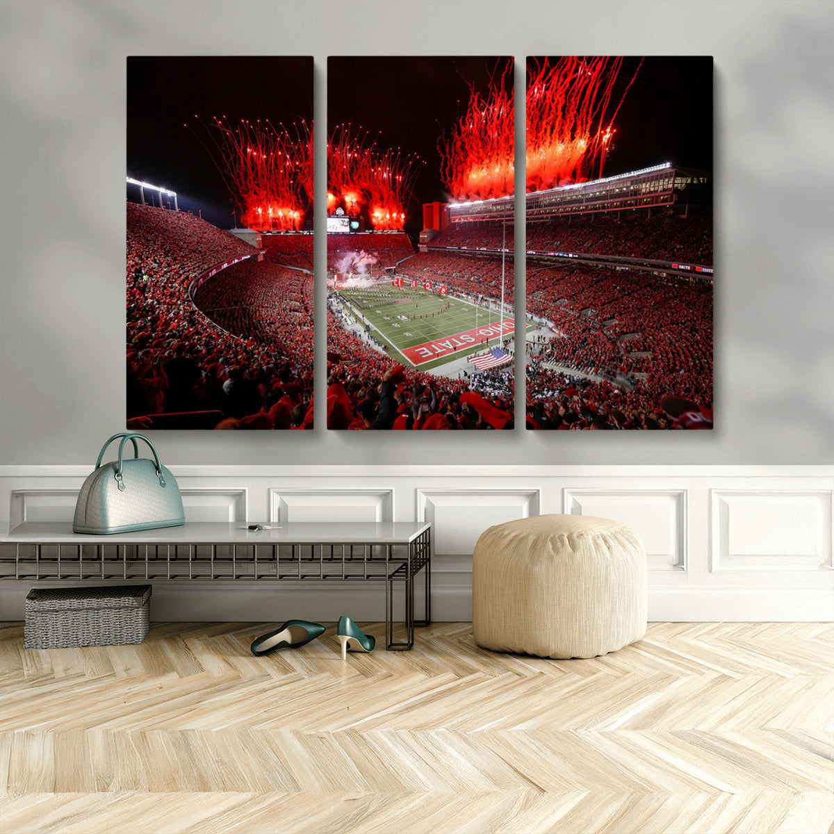 Ohio State University Buckeyes Football Team Print -