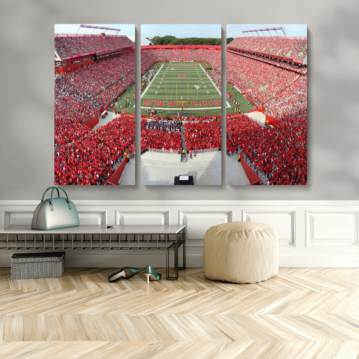Rutgers Scarlet Knights Football Team Print - Piscataway SHI