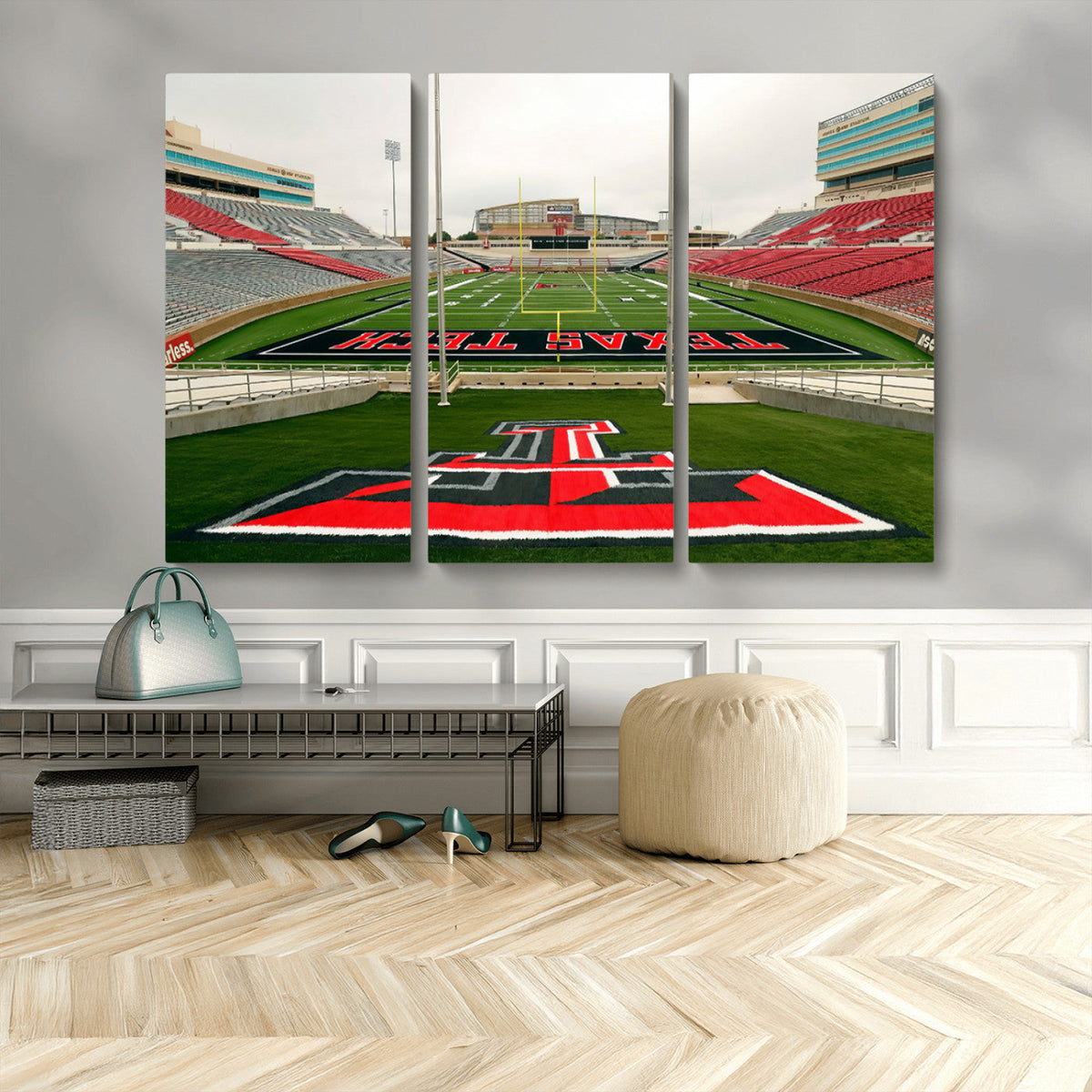 Texas Tech Red Raiders Football Team Print - Lubbock Jones