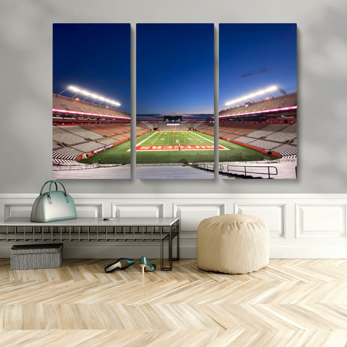 Rutgers Scarlet Knights Football Team Print - Piscataway SHI