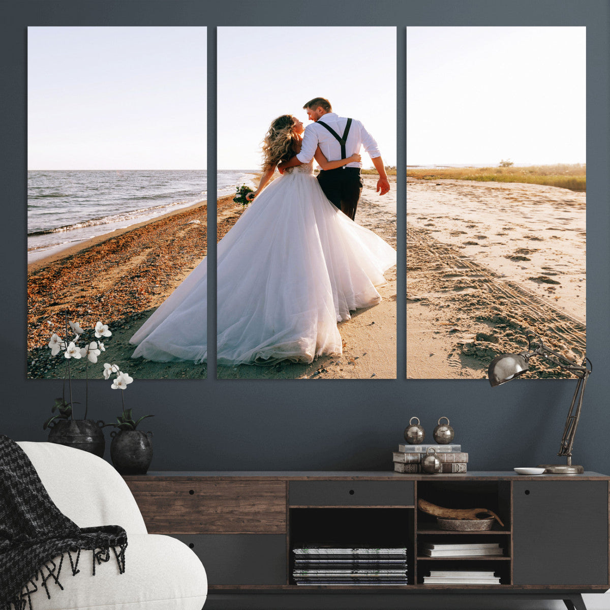 Framed Custom Canvas Print - Personalized Wall Art for Home