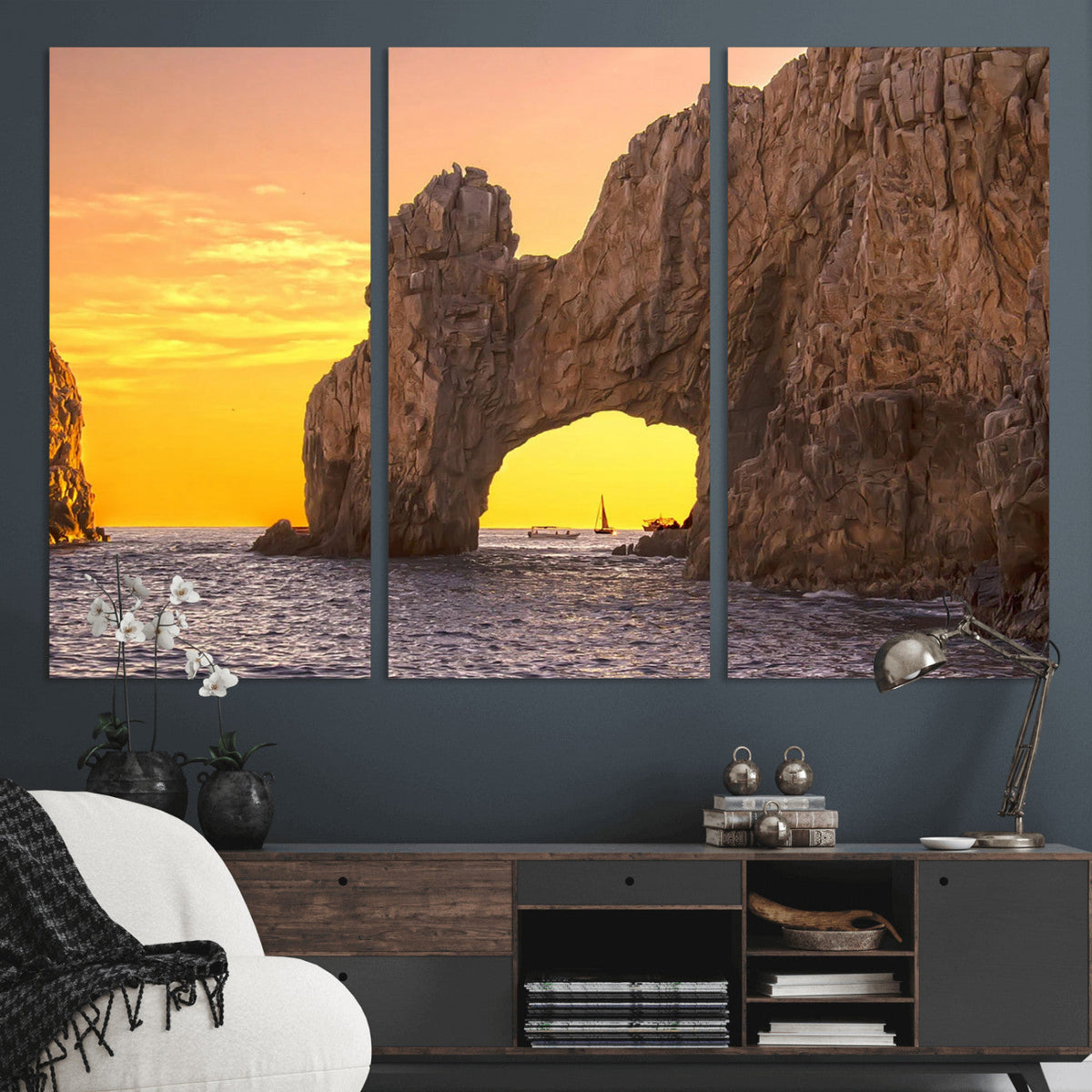 El Arco Cabo San Lucas Ocean Arch Wall Art Canvas Print