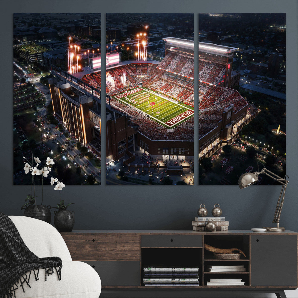 Oklahoma Memorial Stadium - Gaylord Memorial Stadium Wall