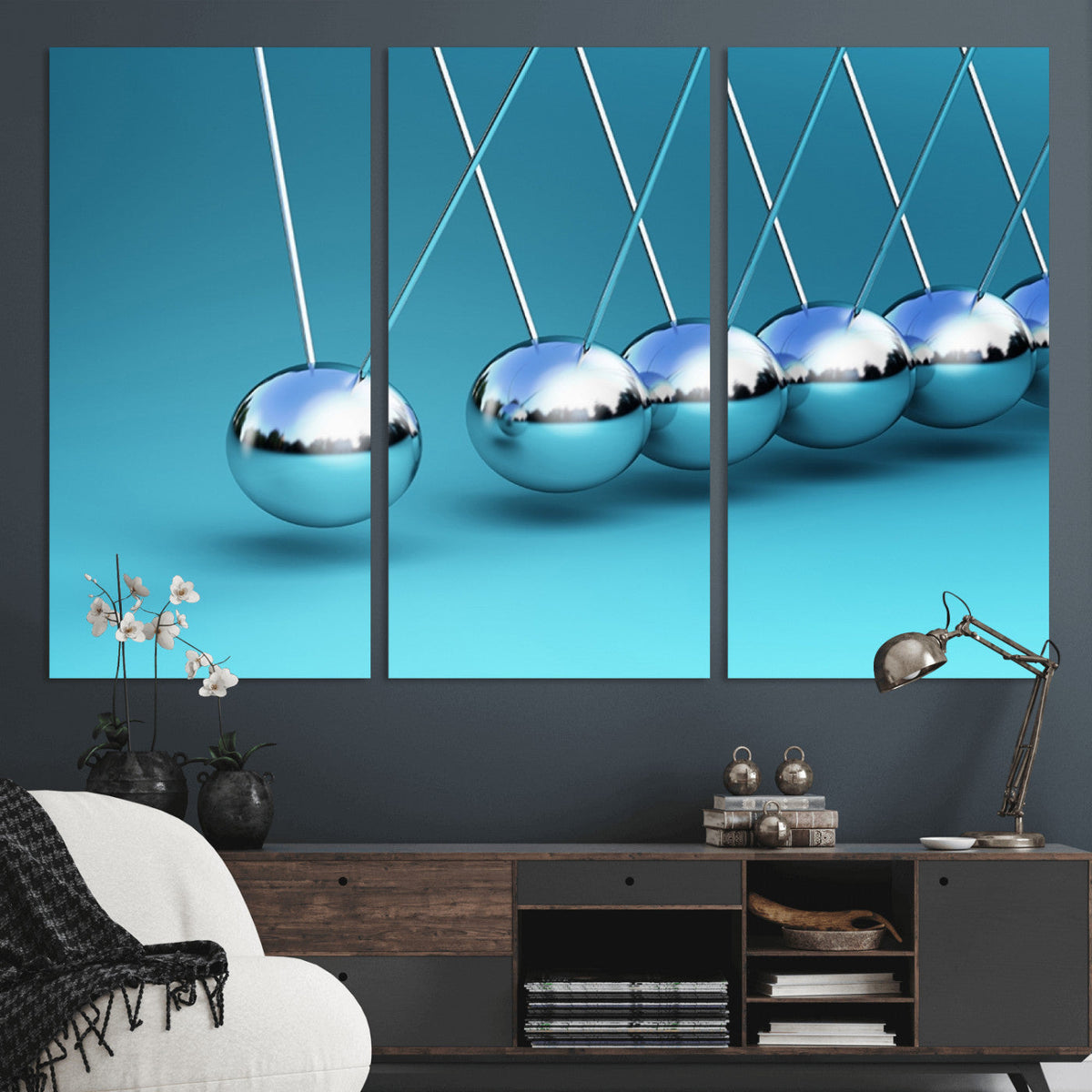 Newton Wall Art Canvas Print