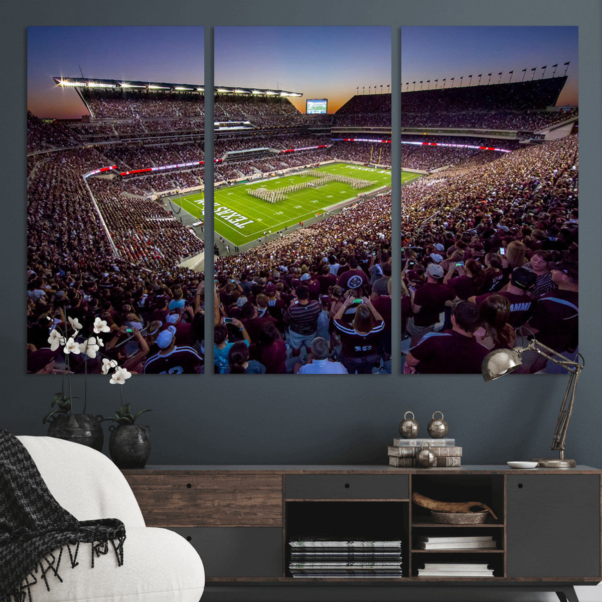 Texas A&M University Aggies Football Team Print - College