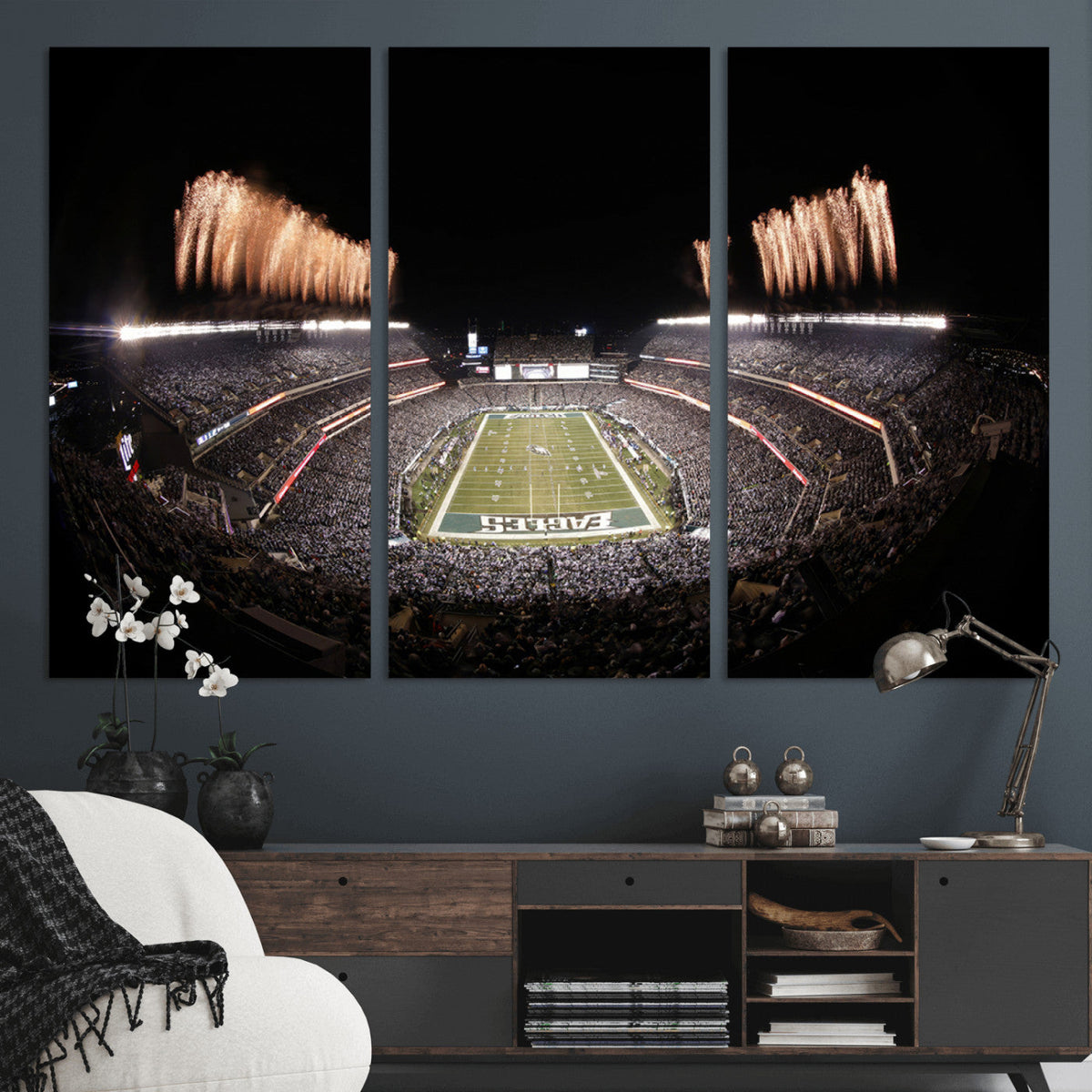 Eagles Field Stadium Wall Art - Lincoln Financial Field