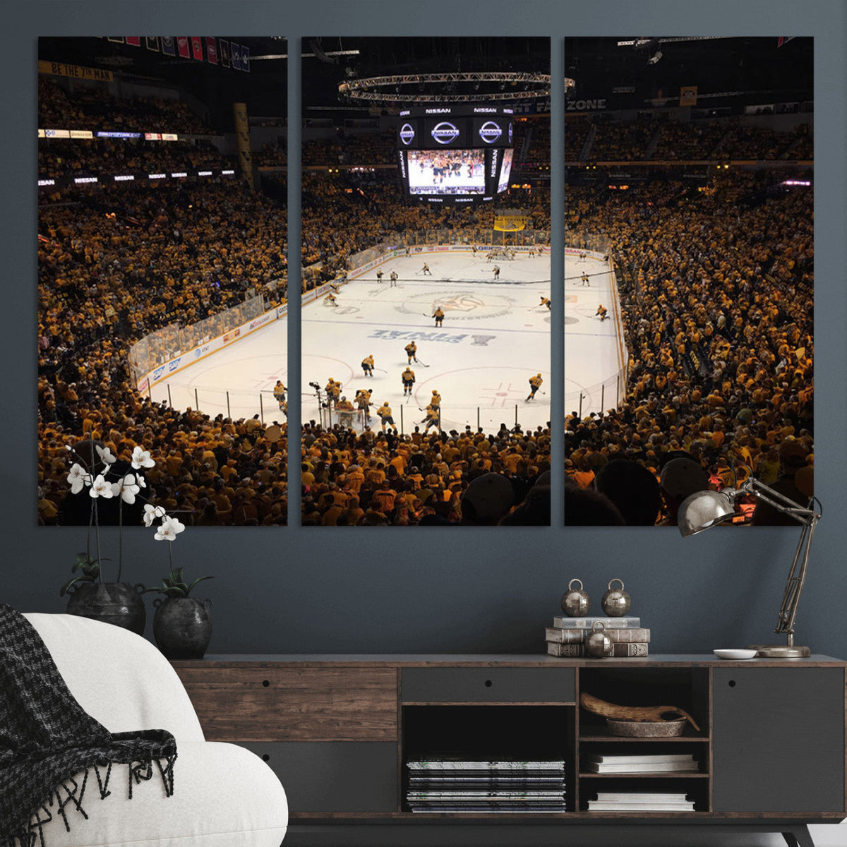 Bridgestone Arena - Nashville Predators Hockey Team Print -