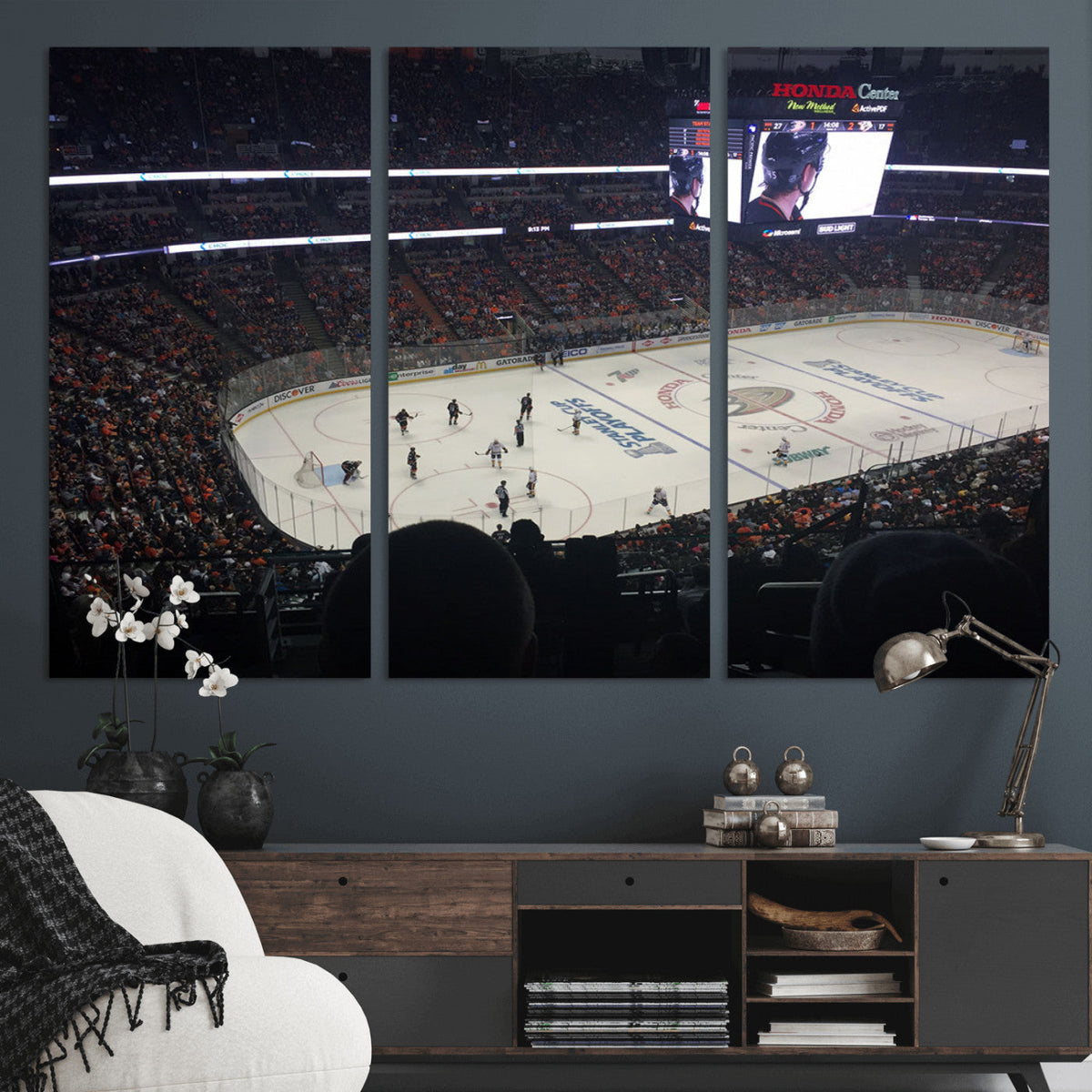 Honda Center California Anaheim Ducks Hockey Stadium Wall