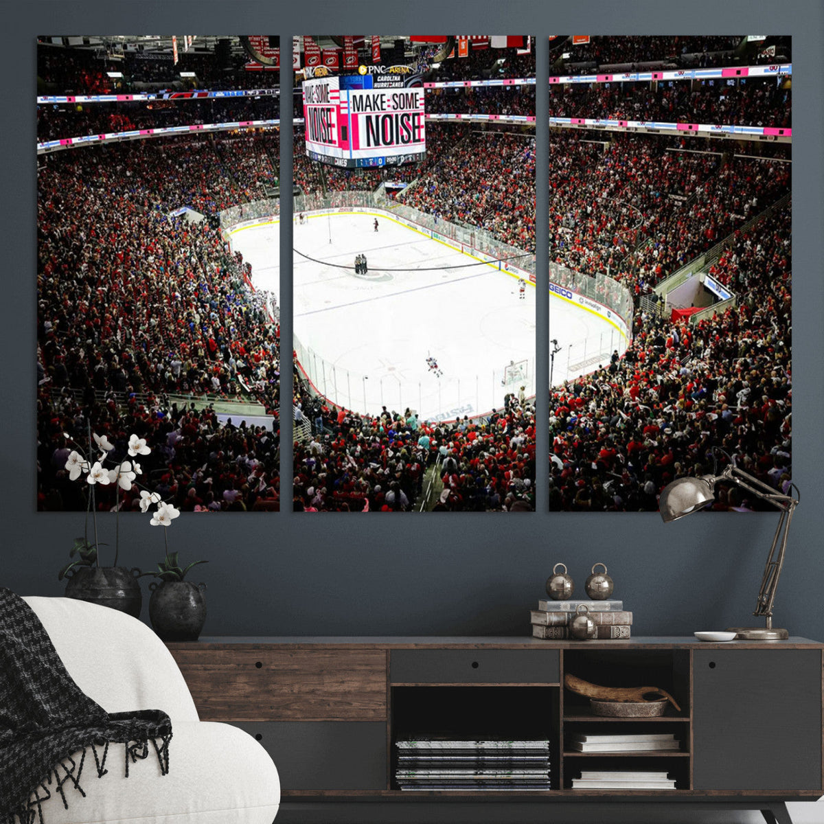 PNC Arena Raleigh North Carolina Hurricanes Hockey Stadium