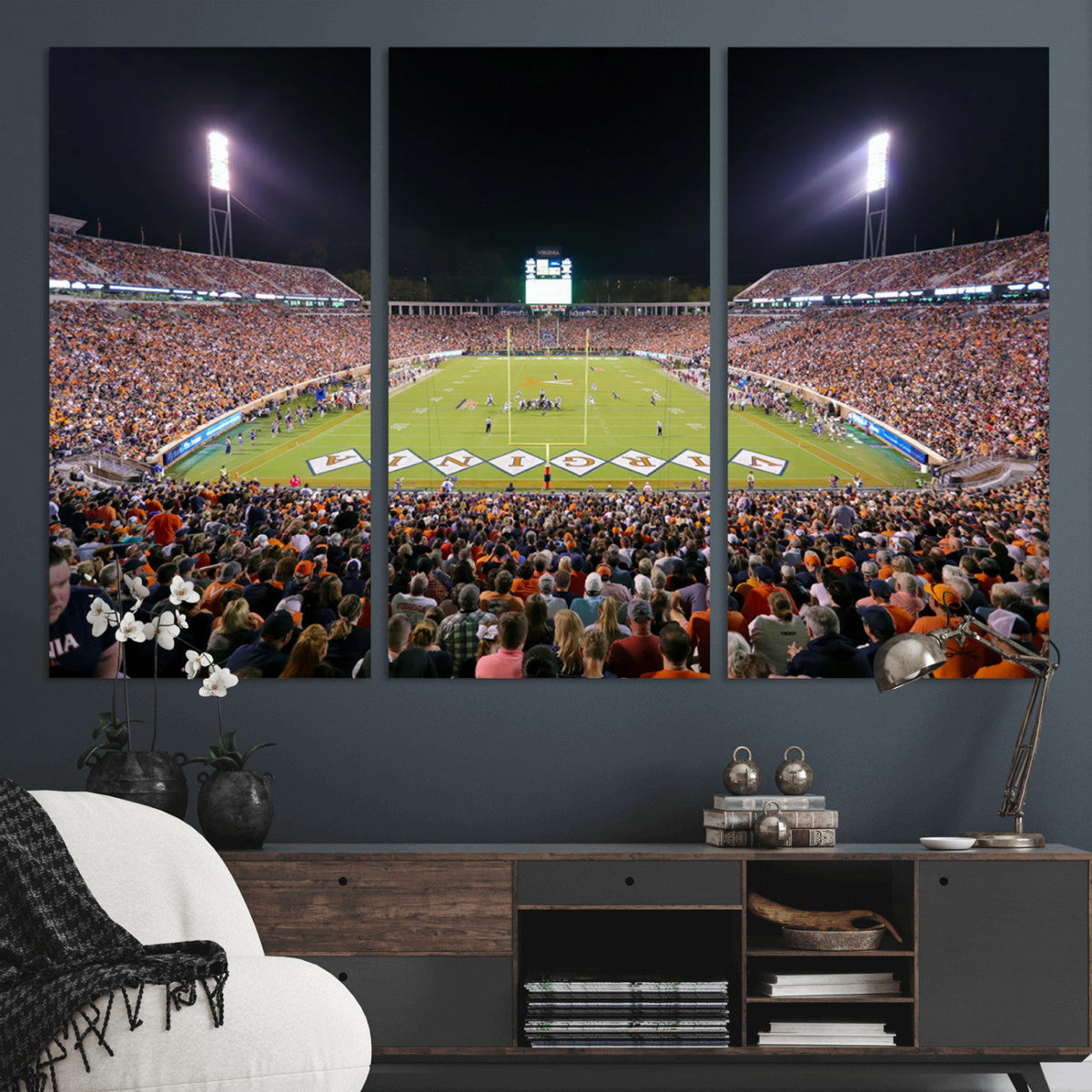 Virginia Cavaliers Football Team Print - Charlottesville