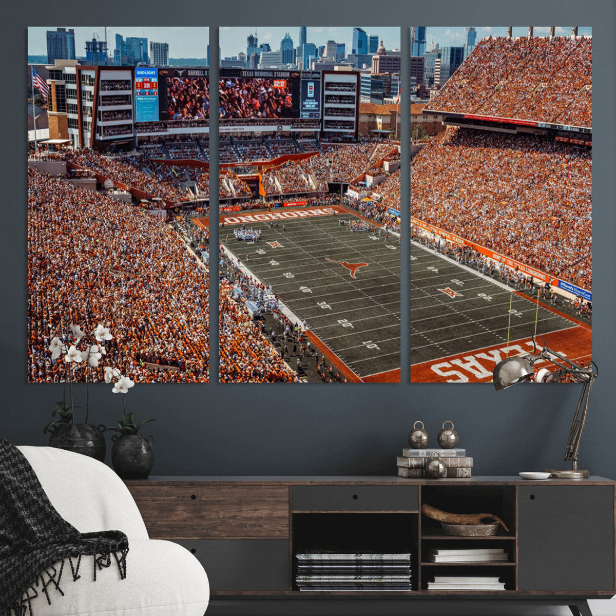 University of Texas Longhorns Football Team Print - Austin
