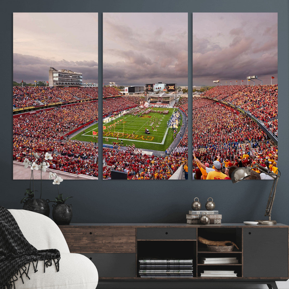 Iowa State University Cyclones Football Team Print - Ames