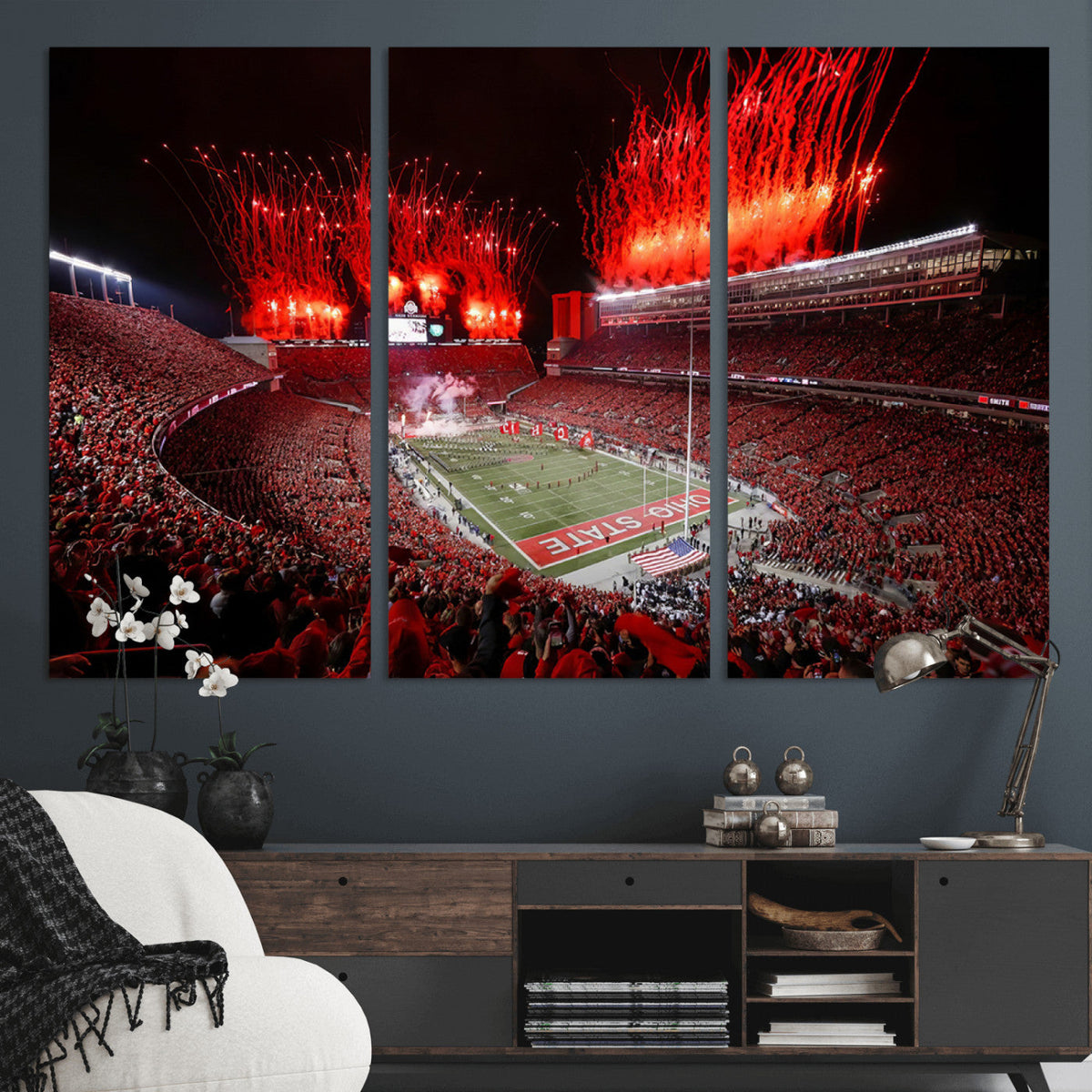 Ohio State University Buckeyes Football Team Print -
