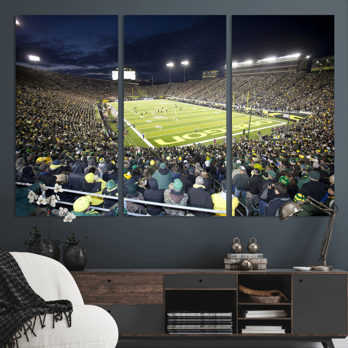 University of Oregon Ducks Football Team Print - Eugene