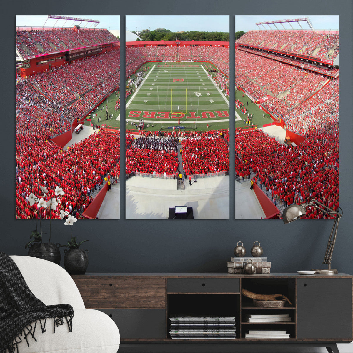 Rutgers Scarlet Knights Football Team Print - Piscataway SHI