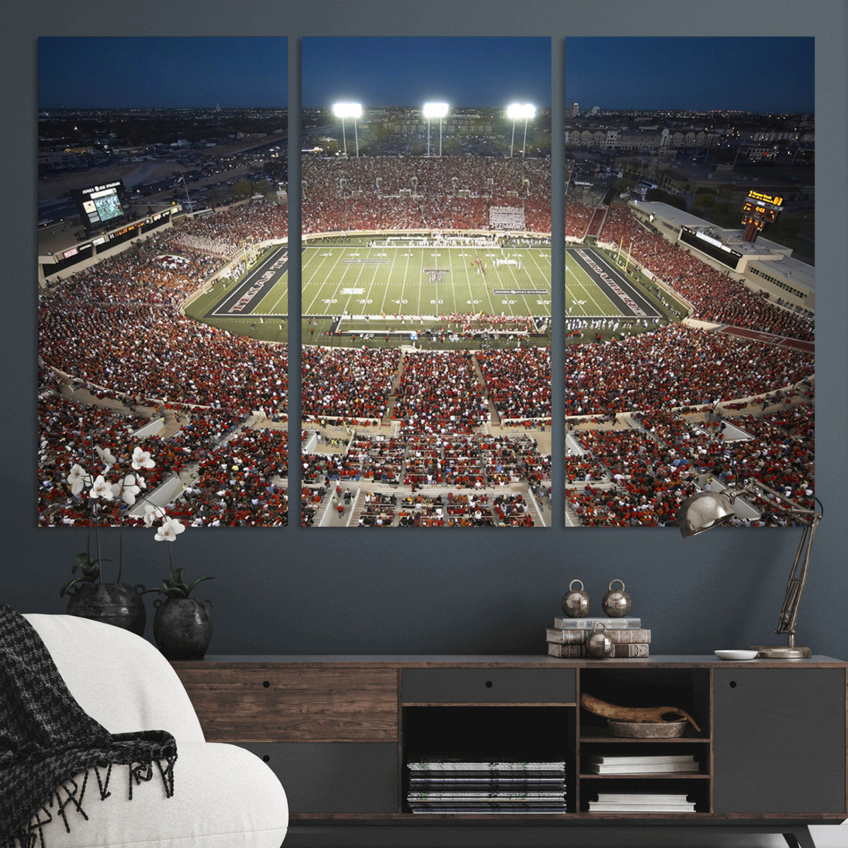 Texas Tech Red Raiders Football Team Print - Lubbock Jones