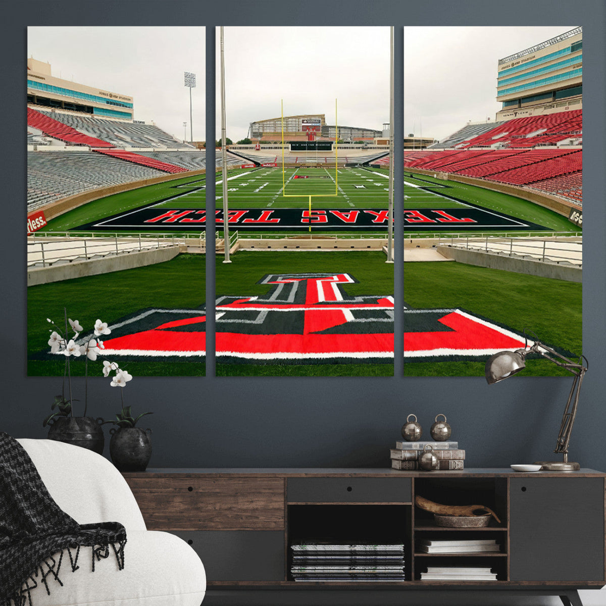 Texas Tech Red Raiders Football Team Print - Lubbock Jones