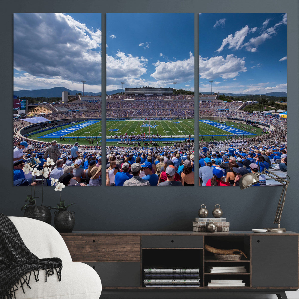 Air Force Falcons Football Team Print - Colorado Springs