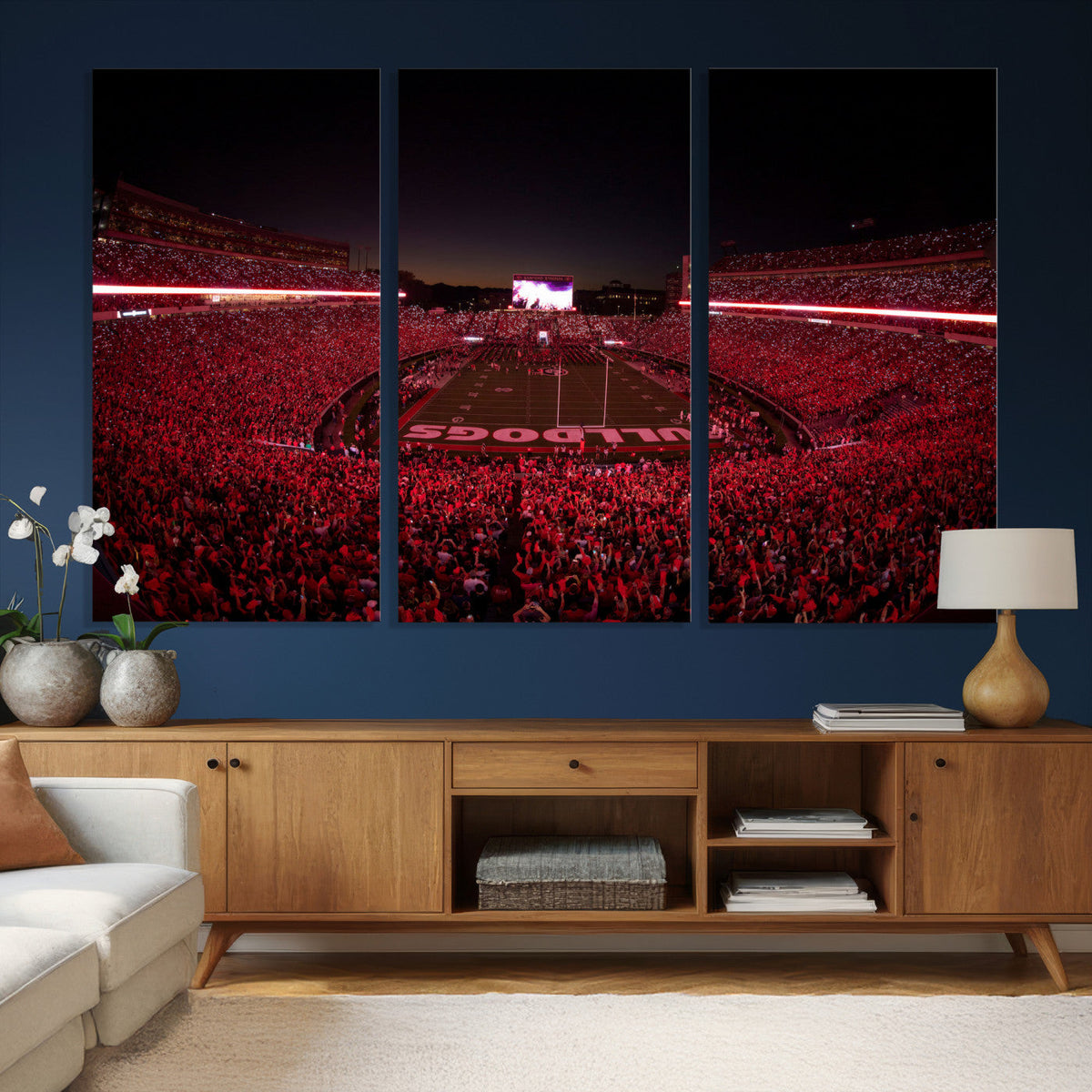 Sanford Stadium Wall Art Canvas Print – Georgia Bulldogs