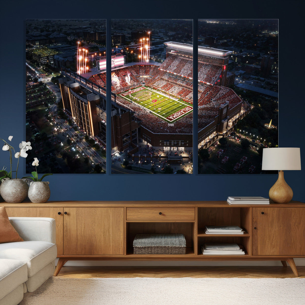 Oklahoma Memorial Stadium - Gaylord Memorial Stadium Wall