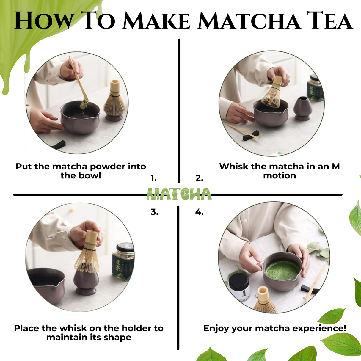 Japanese Matcha Set, Bronze