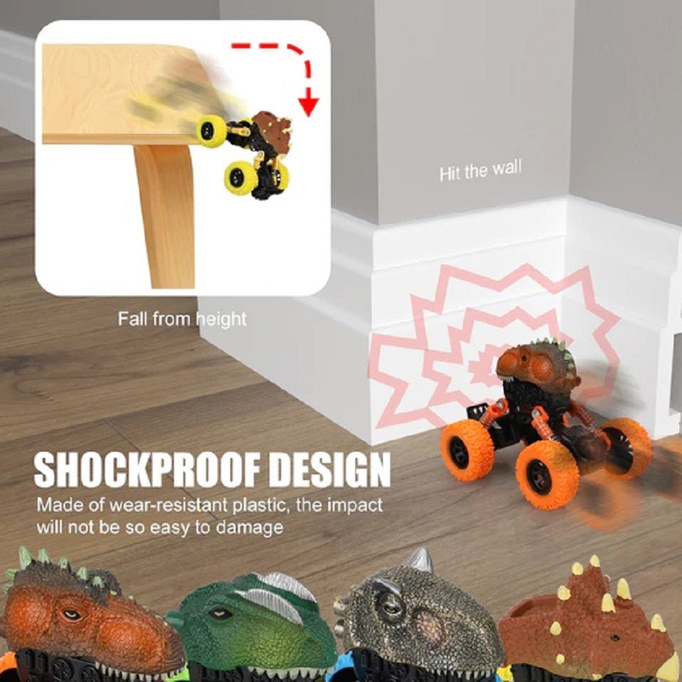 Dino Truck Pull-Back Monster Truck