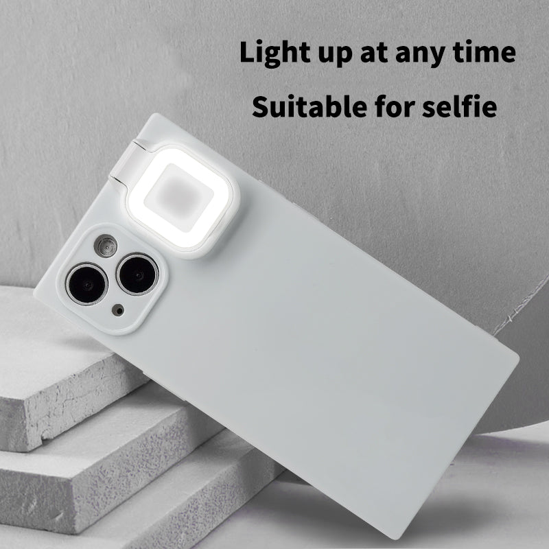 Ring Selfie Flip Light iPhone Case - 3 Colors