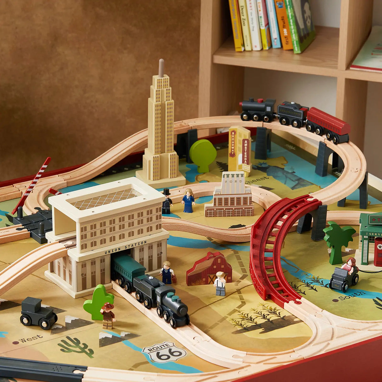 Tiny Land® 1920 Railway Adventure Train Table